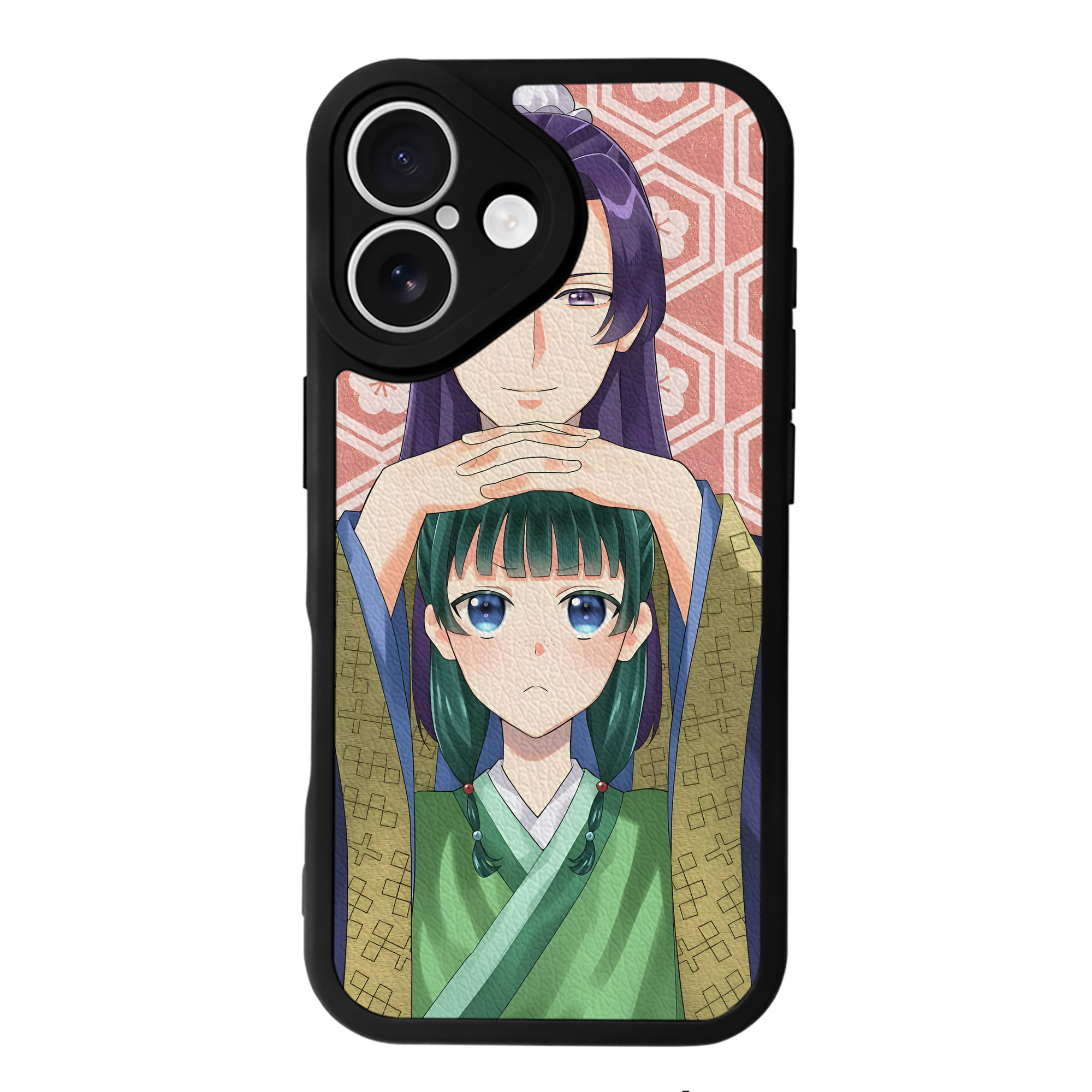 （画像用） 薬屋のひとりごと The Apothecary Diaries 【iPhone 16シリーズ対応】シリコンスマホケース（レザー調） 材質：シリコン